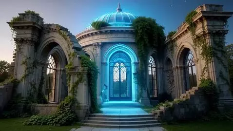 AI Video from prompt: From ruin to elegant design the home of the Nomm