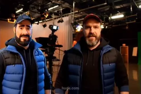 AI Video from prompt: They say together: "Let's begin!"