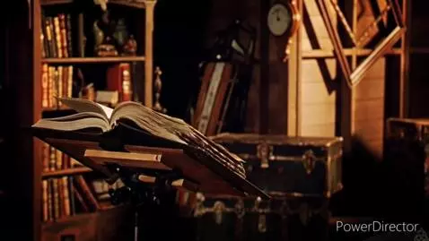 AI Video from prompt: Show page in book