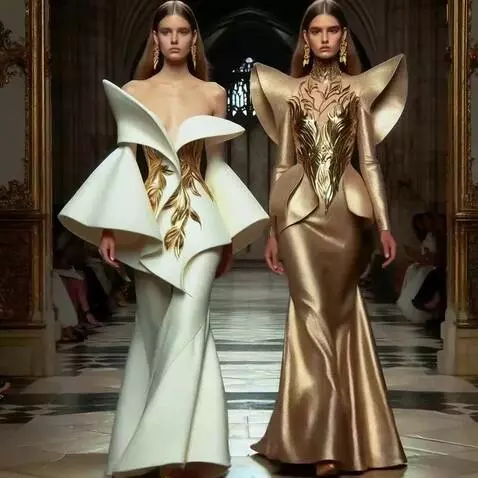 AI Video from prompt: Defilează ușor apoi fac o piruetă