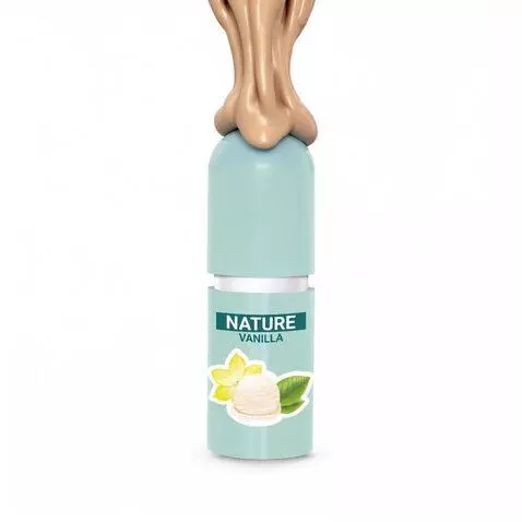 AI Video from prompt: There is a lipstick on the pedestal. Vanilla ice