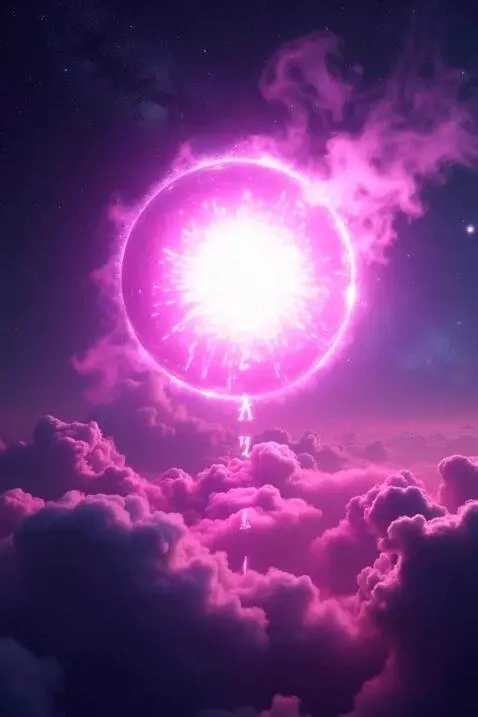 AI Video from prompt: Цепляющий синематик: "Медленно вращающийся фиоле