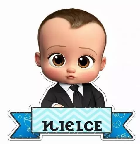 AI Video from prompt: Generate the baby in this photo seriously talkin