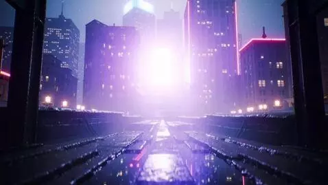 AI Video from prompt: Style: 2099 year. Cyberpunk cinematic short film