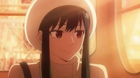 AI Video from prompt: The woman turns her head to the right with curio