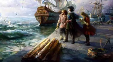 AI Video from prompt: корабли покачиваются на волнах