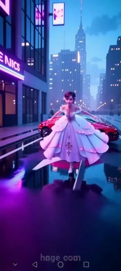 AI Video from prompt: Style: 2099 year. Cyberpunk cinematic short film