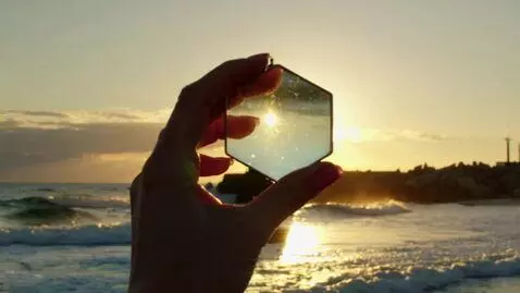 AI Video from prompt: A cinematic video begins with a lighthouse stand