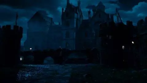 AI Video from prompt: dark fantasy with castle  10 sec