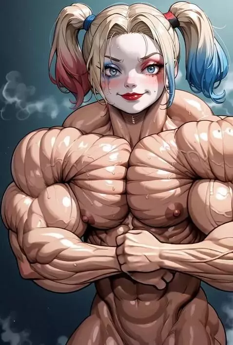 AI Video from prompt: Bodybuilder  flex pectoral pump muscles, huge pe