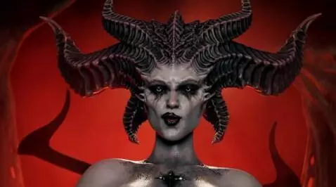 AI Video from prompt: Looking at viewer mouth wide open tongue stickin