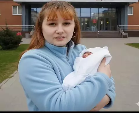 AI Video from prompt: The girl looks into the camera and says in Russi