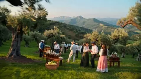 AI Video from prompt: make a narrative video with voice. the camera is