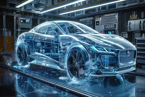 AI Video from prompt: A macro shot magical realism animation focusing 