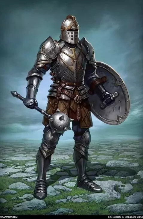 AI Video from prompt: воин идет по полю осматривая по сторонам , сдела