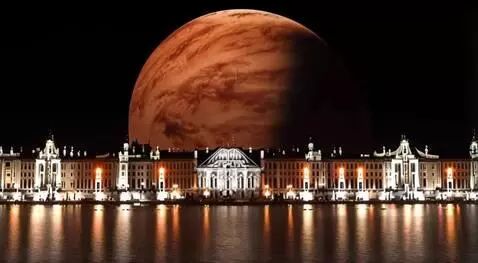 AI Video from prompt: Создай видео в эстетике Юпитера и Санкт-Петербур