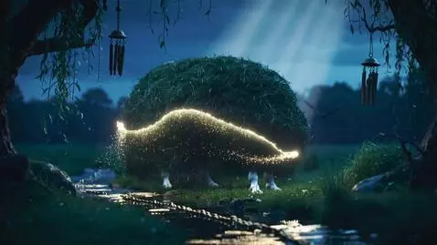 AI Video from prompt: Смолистое время летучих мышей, Пугливые звёзды п