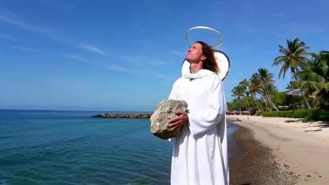 AI Video from prompt: can you make a short video of a Biblical Angel t