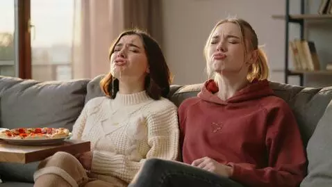 AI Video from prompt: Girls is drooling