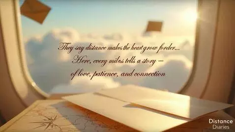 AI Video from prompt: Create a soft travel-themed intro video. Show dr