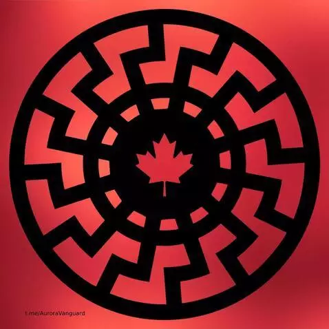 AI Video from prompt: Make the black sun (circle) spin, keeping the ma