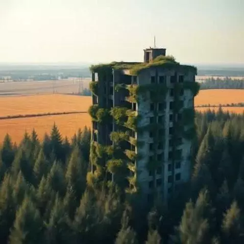 AI Video from prompt: The camera goes up