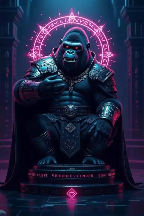 AI Video from prompt: fomo overlord tells his minions to clean the flo