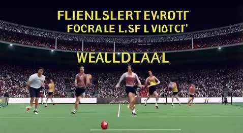 AI Video from prompt: make me a vdeo of annual sports day startng with