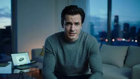 AI Video from prompt: In the video, a man appears in modern clothing, 