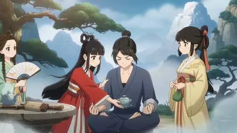 AI Video from prompt: Make a humorous animation/short clip of Han Li i