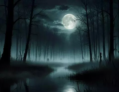 AI Video from prompt: Туман поднимается и становится гуще, в тумане ше