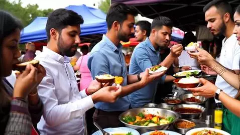 AI Video from prompt: Man Travel through your taste buds: Highlighting