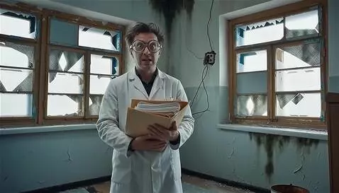 AI Video from prompt: Доктор говорит на чистом русском языке "Это я ва