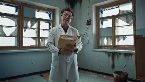 AI Video from prompt: Доктор говорит на чистом русском языке "это я ва