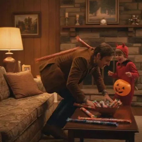 AI Video from prompt: Suddenly it starts raining breaded fish sticks. 