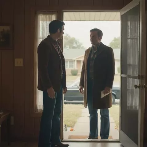 AI Video from prompt: Suspected man being questioned by detective at h