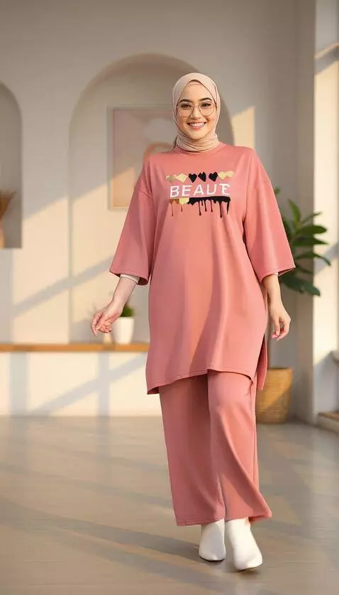 AI Video from prompt: The girl walked forward, walking like a model, s