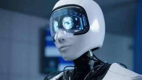 AI Video from prompt: “Пробуждение искусственного интеллекта”  Гуманои