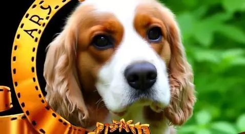 AI Video from prompt: The dog is growling and barking