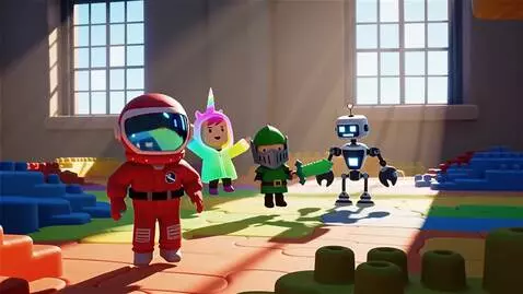 AI Video from prompt: Roblox games