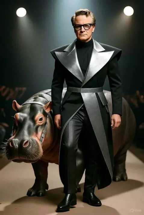 AI Video from prompt: идет прямо вперед в полный рост нормальным естес