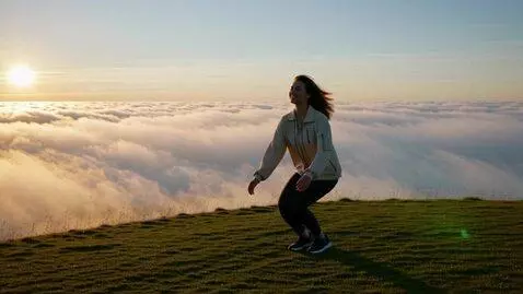 AI Video from prompt: Image of me flying