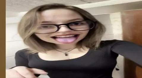 AI Video from prompt: Shows his tongue