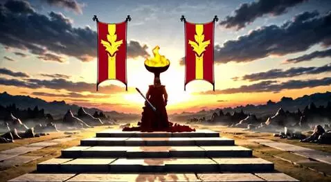 AI Video from prompt: A cinematic dark fantasy teaser trailer for the 