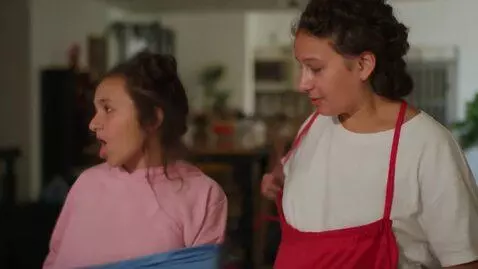 AI Video from prompt: A hot boy and girl kissing each other, after lon