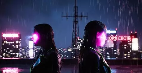 AI Video from prompt: Sony FX3, 24 mm, f/1.4, ISO 3200, 120 fps. Night