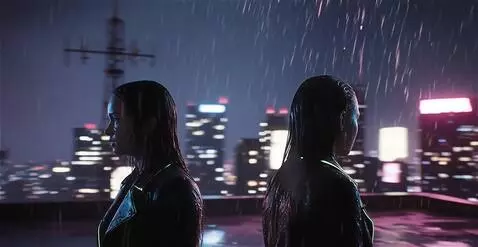 AI Video from prompt: Sony FX3, 24 mm, f/1.4, ISO 3200, 120 fps. Night