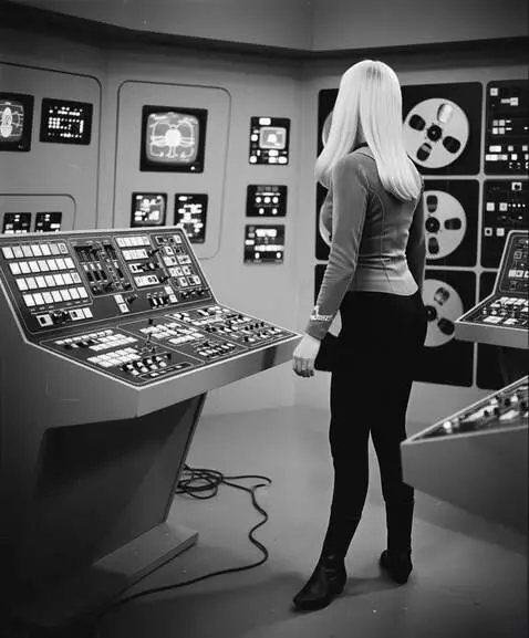 AI Video from prompt: woman is in the star ship enterprise star trek s