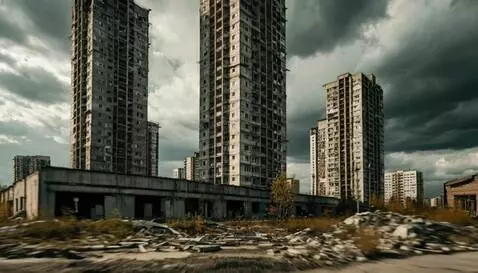 AI Video from prompt: Fast run forward and then turn left