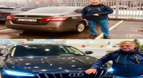 AI Video from prompt: Молния маквин едет рядом с машиной